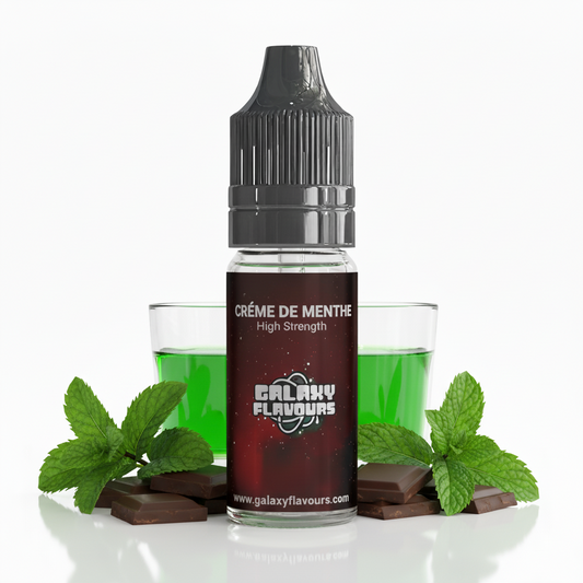Galaxy Flavours Creme De Menthe Food Flavouring Concentrate 10ml – Professional High Strength, Vegan, Gluten-Free