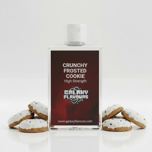 Galaxy Flavours Crunchy Frosted Cookie Food Flavouring Concentrate – Professional High Strength, Vegan, Gluten-Free