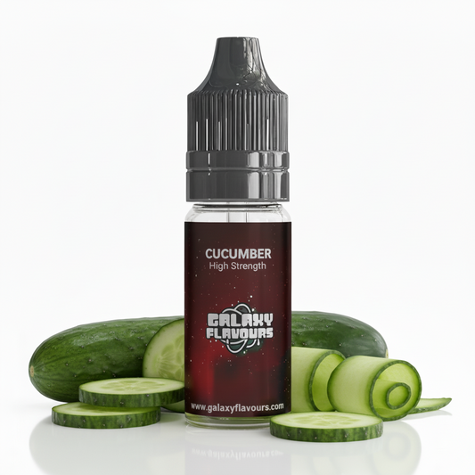 Galaxy Flavours Cucumber Food Flavouring Concentrate 10ml – Professional High Strength, Vegan, Gluten-Free