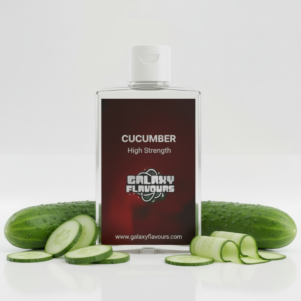 Galaxy Flavours Cucumber Food Flavouring Concentrate – Professional High Strength, Vegan, Gluten-Free