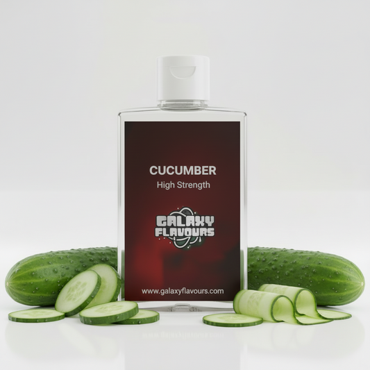Galaxy Flavours Cucumber Food Flavouring Concentrate – Professional High Strength, Vegan, Gluten-Free