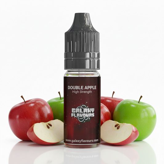Galaxy Flavours Double Apple Food Flavouring Concentrate 10ml – Professional High Strength, Vegan, Gluten-Free