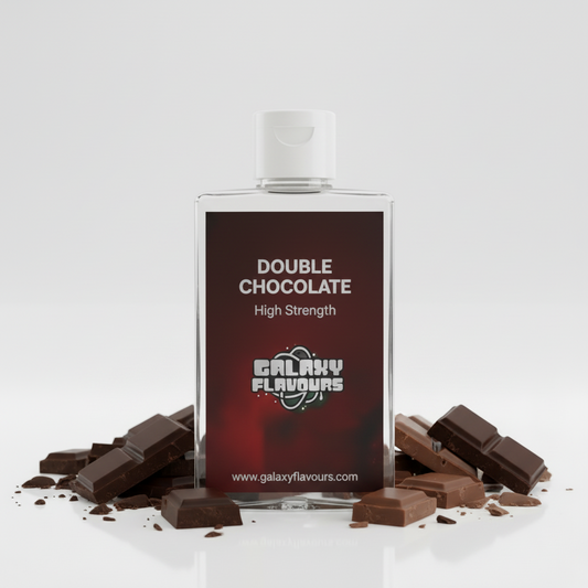 Galaxy Flavours Double Chocolate Food Flavouring Concentrate – Professional High Strength, Vegan, Gluten-Free