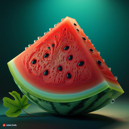 Fresh juicy watermelon slices used to inspire Galaxy Flavours Double Watermelon Food Flavouring Concentrate – Professional Grade, Water-Soluble
