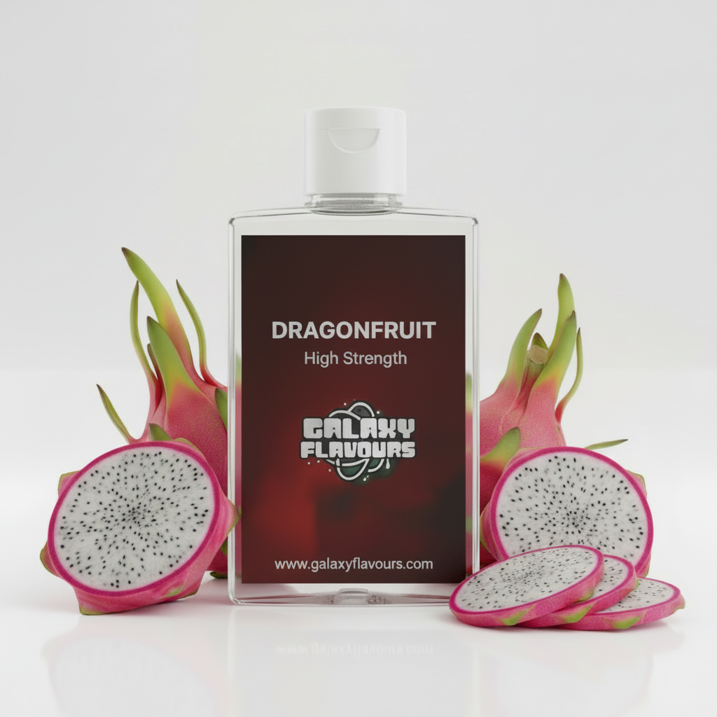 Galaxy Flavours Dragonfruit Food Flavouring Concentrate – Professional High Strength, Vegan, Gluten-Free