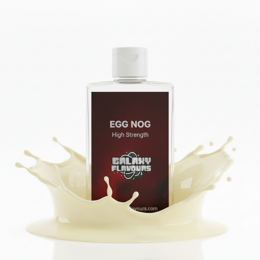 Galaxy Flavours Egg Nog Food Flavouring Concentrate – Professional High Strength, Vegan, Gluten-Free