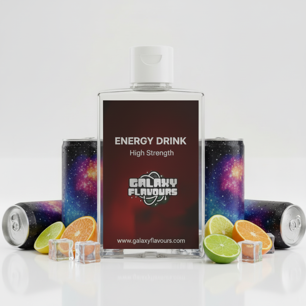 Arôme alimentaire pour boisson énergisante - Haute concentration professionnelle - 50 ml