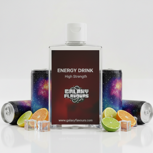 Galaxy Flavours Energy Drink Food Flavouring Concentrate – Professional High Strength, Vegan, Gluten-Free
