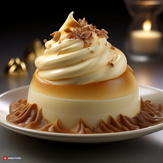 Aromatizante alimentario de crema bávara - Profesional de alta potencia - 1 litro