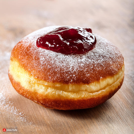 Aromatizante alimentario sabor a rosquillas con mermelada - Profesional de alta potencia - 1 litro
