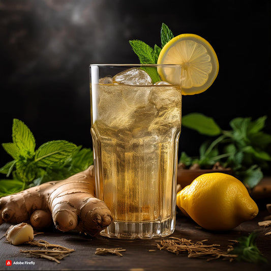 Arôme alimentaire de ginger ale - Qualité professionnelle - Haute concentration - 1 litre