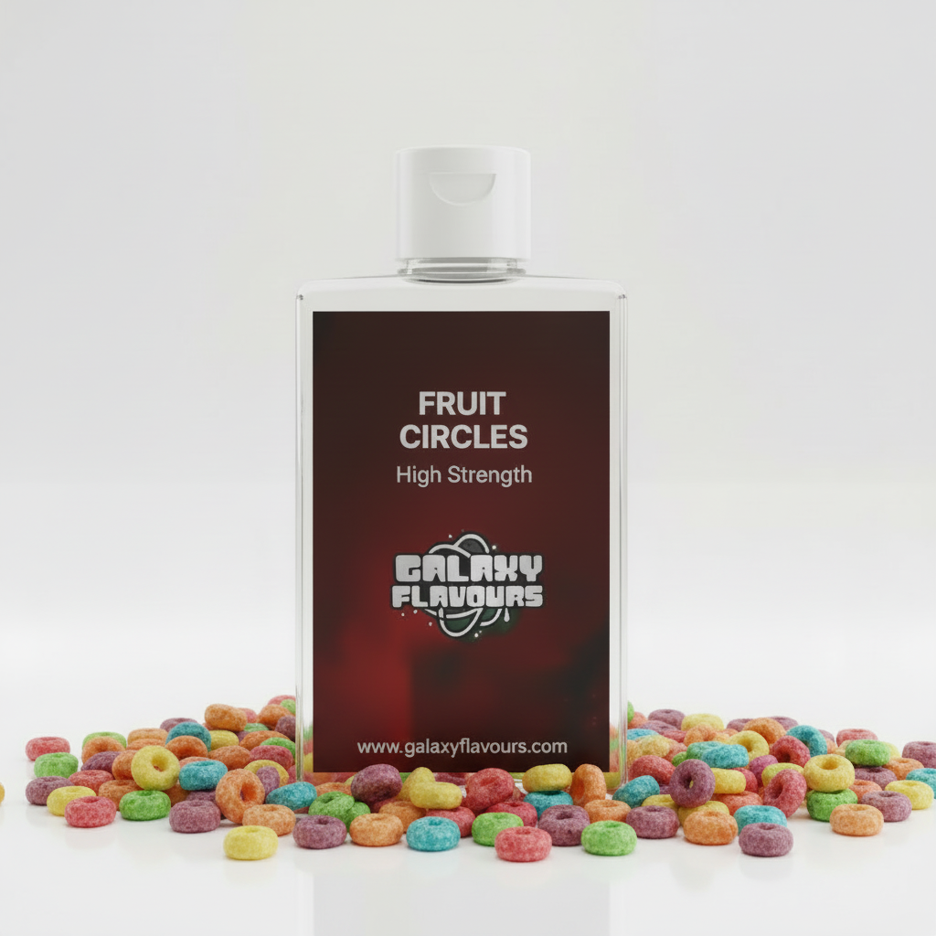 Galaxy Flavours Fruit Circles Food Flavouring Concentrate – Professional High Strength, Vegan, Gluten-Free