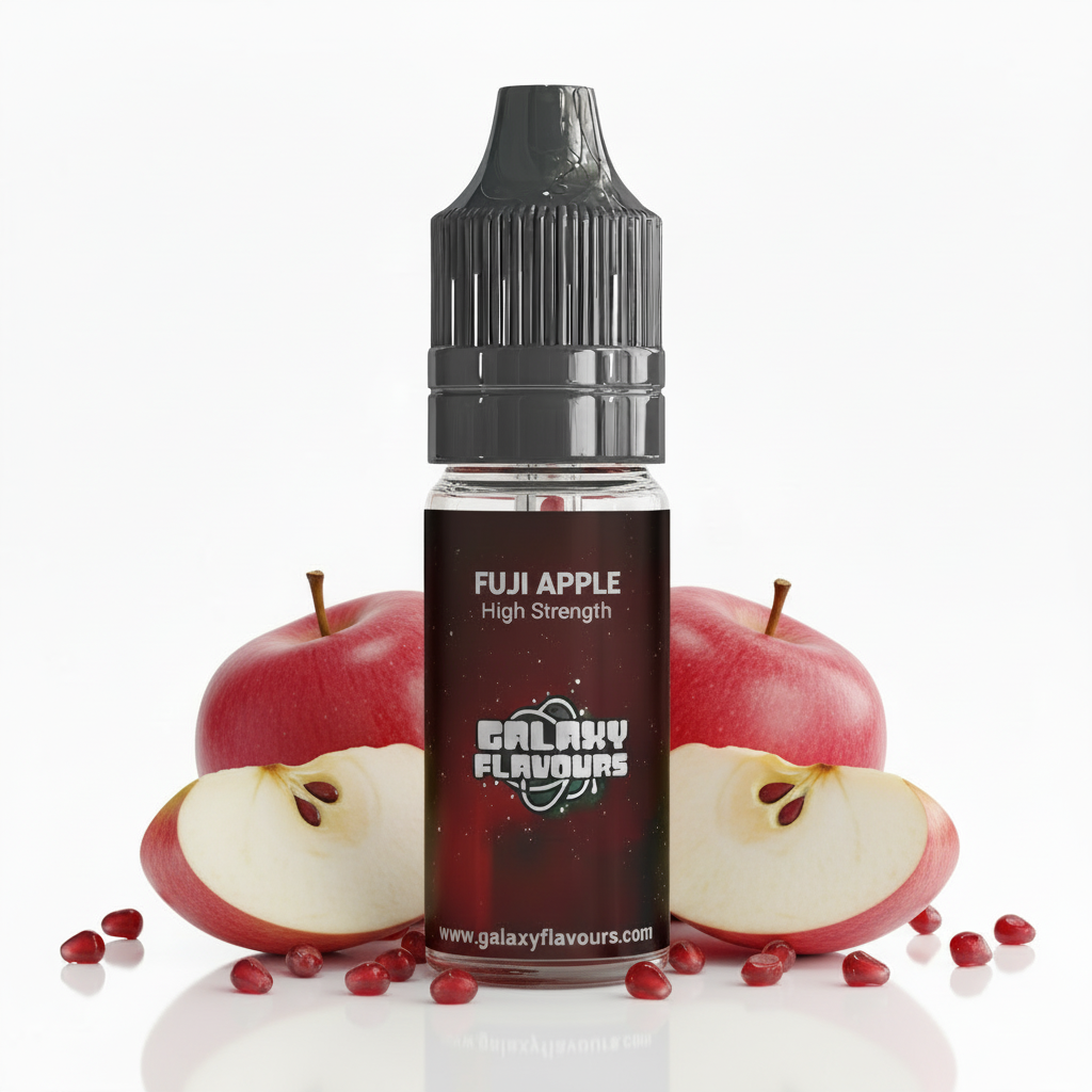 Galaxy Flavours Fuji Apple Food Flavouring Concentrate 10ml – Professional High Strength, Vegan, Gluten-Free