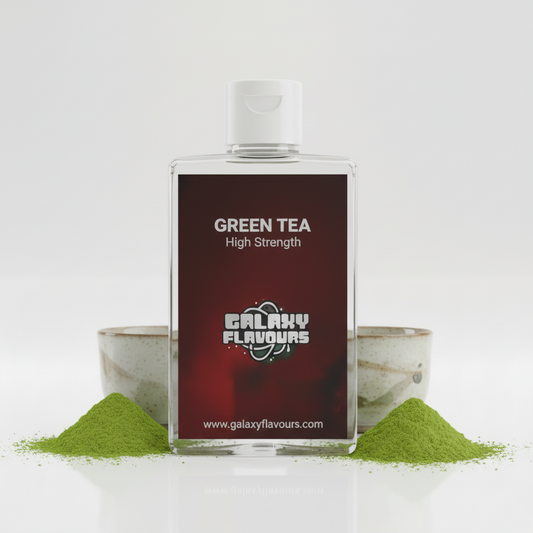 Galaxy Flavours Green Tea Food Flavouring Concentrate – Professional High Strength, Vegan, Gluten-Free