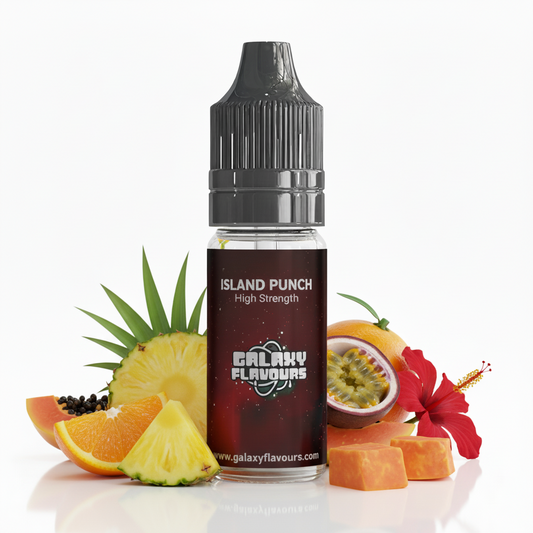 Galaxy Flavours Hawaiian Island Punch Food Flavouring Concentrate 10ml – Professional High Strength, Vegan, Gluten-Free