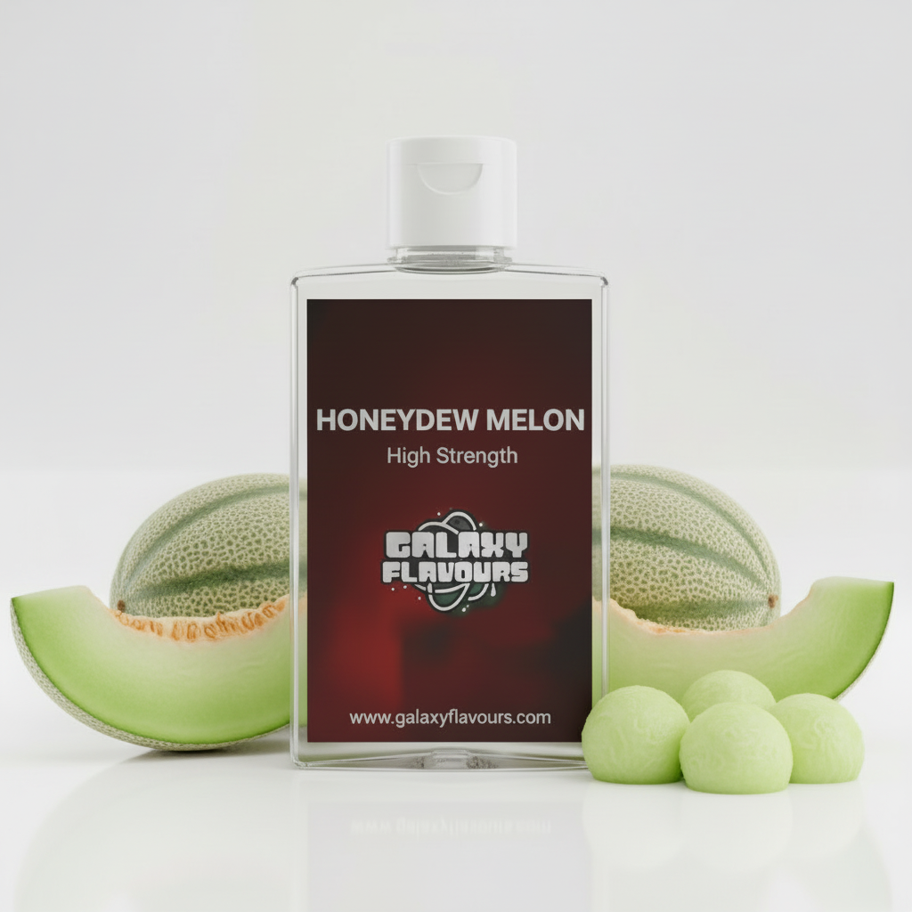 Galaxy Flavours Honeydew Melon Food Flavouring Concentrate – Professional High Strength, Vegan, Gluten-Free