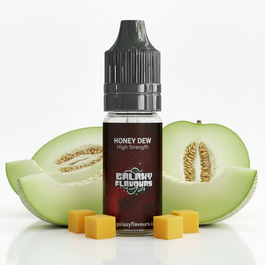 Galaxy Flavours Honeydew Melon Food Flavouring Concentrate 10ml – Professional High Strength, Vegan, Gluten-Free