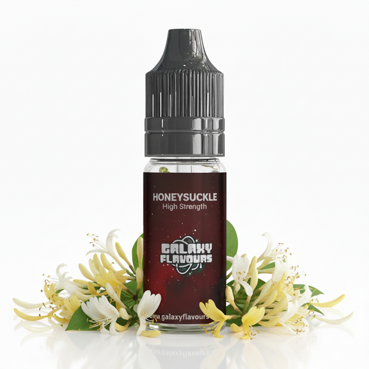 Galaxy Flavours Honeysuckle Food Flavouring Concentrate 10ml – Professional High Strength, Vegan, Gluten-Free