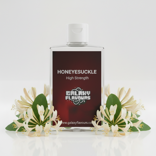 Galaxy Flavours Honeysuckle Food Flavouring Concentrate – Professional High Strength, Vegan, Gluten-Free