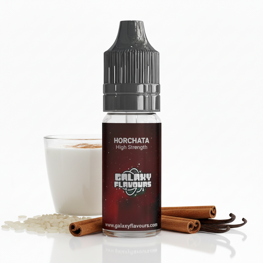 Galaxy Flavours Horchata Food Flavouring Concentrate 10ml – Professional High Strength, Vegan, Gluten-Free