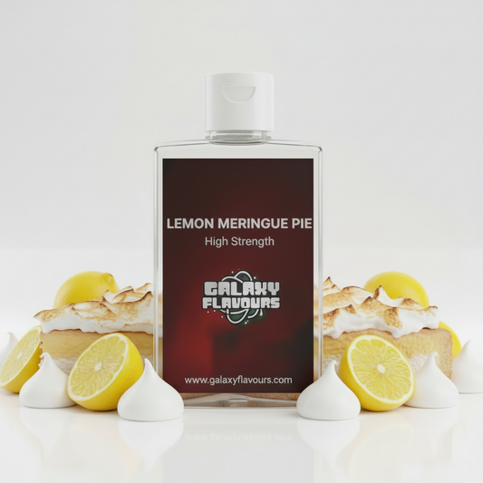 Galaxy Flavours Lemon Meringue Pie Food Flavouring Concentrate – Professional High Strength, Vegan, Gluten-Free