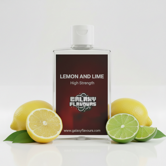 Galaxy Flavours Lemon and Lime Food Flavouring Concentrate – Professional High Strength, Vegan, Gluten-Free