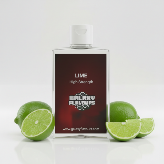 Galaxy Flavours Lime Food Flavouring Concentrate – Professional High Strength, Vegan, Gluten-Free