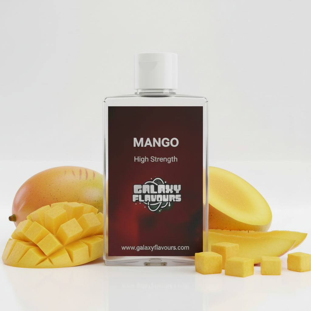 Galaxy Flavours Mango Food Flavouring Concentrate – Professional High Strength, Vegan, Gluten-Free