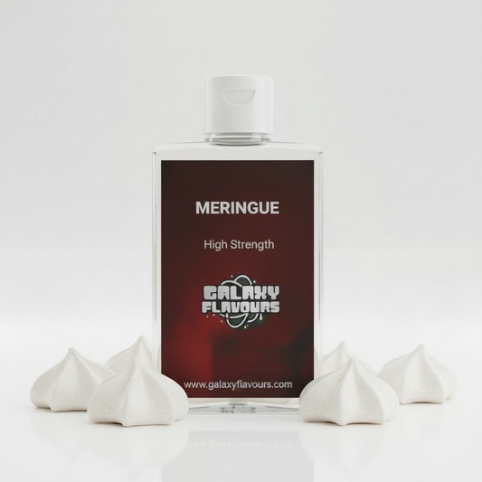 Galaxy Flavours Meringue Food Flavouring Concentrate – Professional High Strength, Vegan, Gluten-Free
