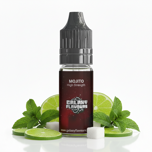 Galaxy Flavours Mojito Food Flavouring Concentrate 10ml – Professional High Strength, Vegan, Gluten-Free