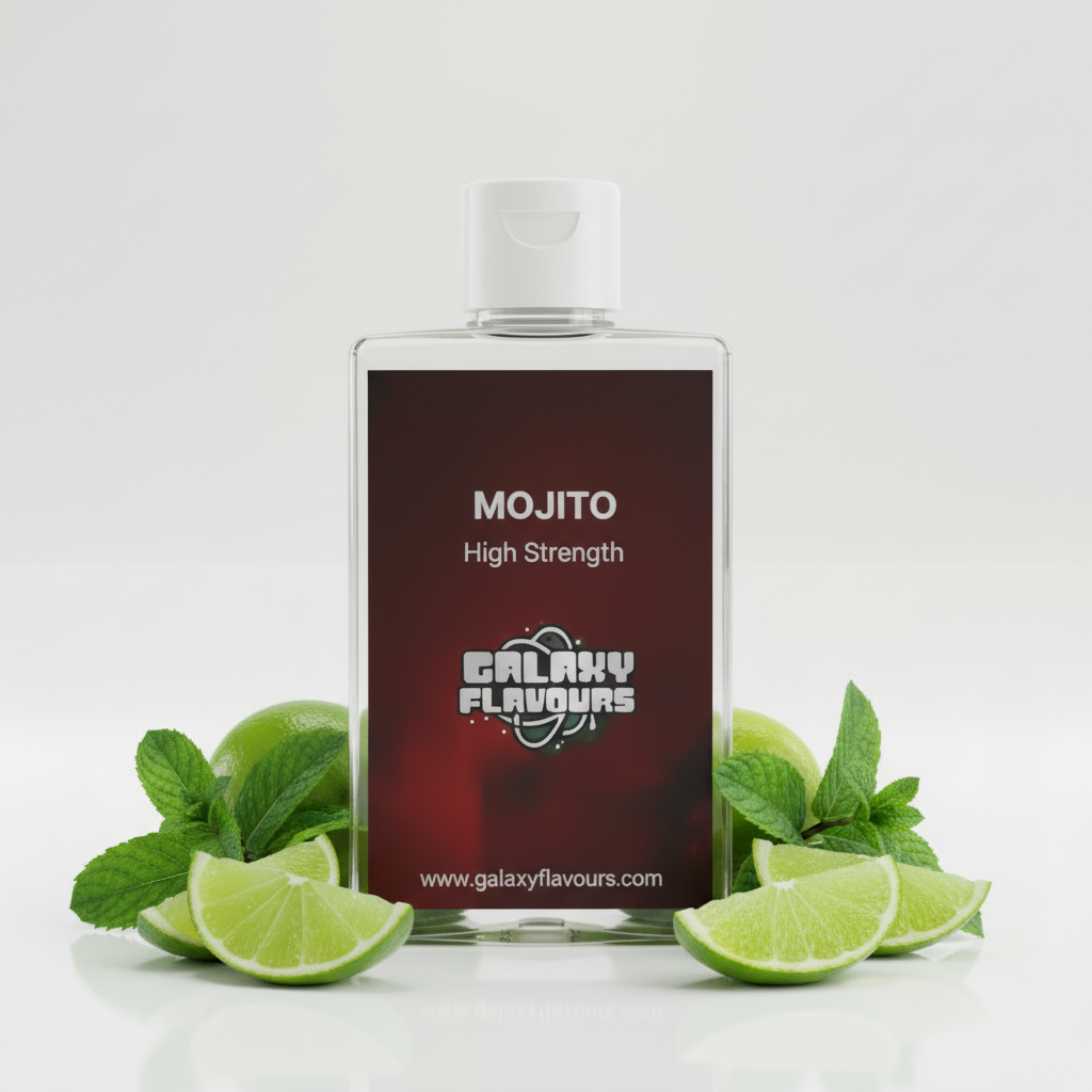 Galaxy Flavours Mojito Food Flavouring Concentrate – Professional High Strength, Vegan, Gluten-Free