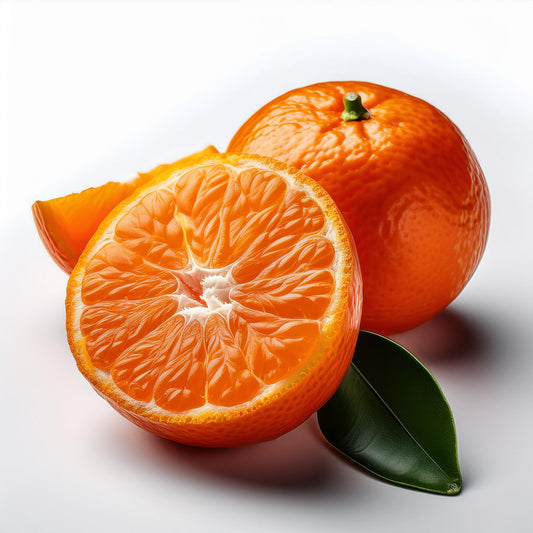 Fresh mandarin oranges used to inspire Galaxy Flavours Orange Mandarin Food Flavouring Concentrate – Professional Grade, Water-Soluble