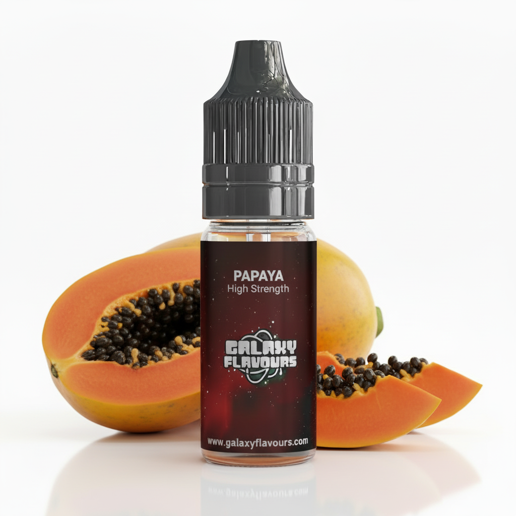 Galaxy Flavours Papaya Food Flavouring Concentrate 10ml – Professional High Strength, Vegan, Gluten-Free