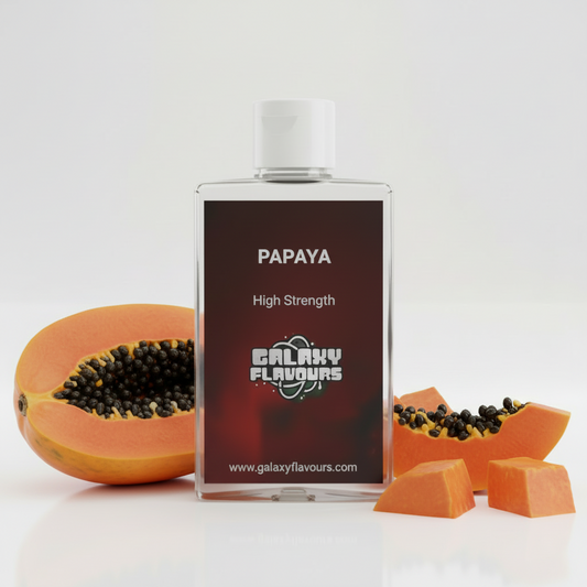 Galaxy Flavours Papaya Food Flavouring Concentrate – Professional High Strength, Vegan, Gluten-Free