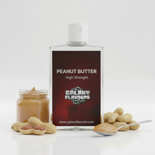 Galaxy Flavours Peanut Butter Food Flavouring Concentrate – Professional High Strength, Vegan, Gluten-Free