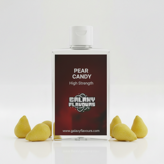 Galaxy Flavours Pear Candy Food Flavouring Concentrate – Professional High Strength, Vegan, Gluten-Free