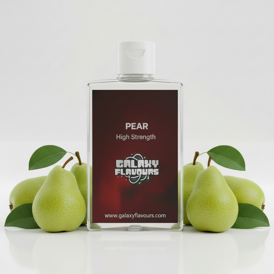 Galaxy Flavours Pear Food Flavouring Concentrate – Professional High Strength, Vegan, Gluten-Free