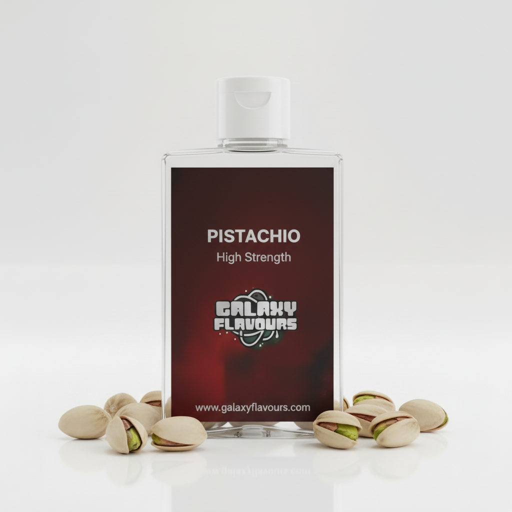 Galaxy Flavours Pistachio Food Flavouring Concentrate – Professional High Strength, Vegan, Gluten-Free