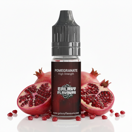 Galaxy Flavours Pomegranate Food Flavouring Concentrate 10ml – Professional High Strength, Vegan, Gluten-Free