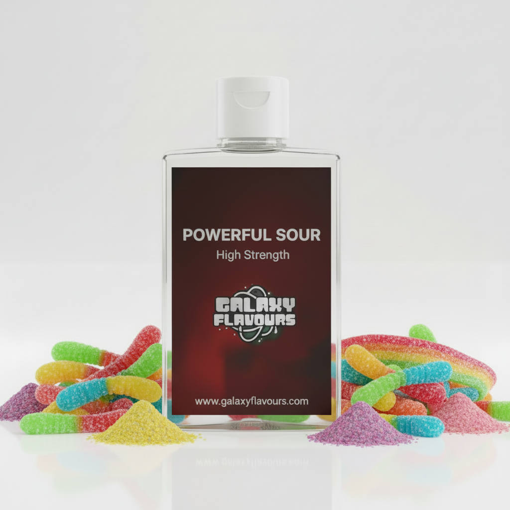 Galaxy Flavours Powerful Sour Food Flavouring Concentrate – Professional High Strength, Vegan, Gluten-Free