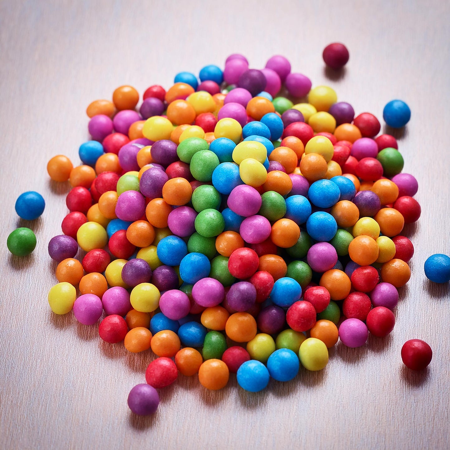 Colourful rainbow drops sweets used to inspire Galaxy Flavours Rainbow Drops Food Flavouring Concentrate – Professional Grade, Water-Soluble