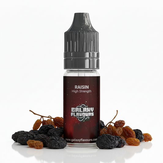Galaxy Flavours Raisin Food Flavouring Concentrate 10ml – Professional High Strength, Vegan, Gluten-Free
