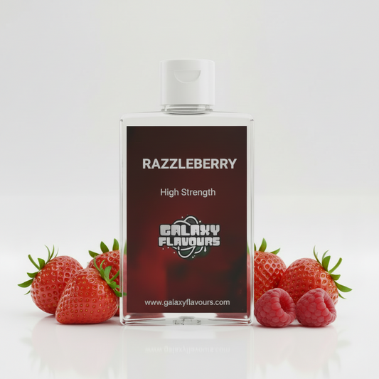 Galaxy Flavours Razzleberry Food Flavouring Concentrate – Professional High Strength, Vegan, Gluten-Free