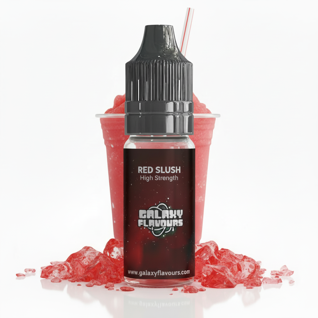 Galaxy Flavours Red Slush Food Flavouring Concentrate 10ml – Professional High Strength, Vegan, Gluten-Free