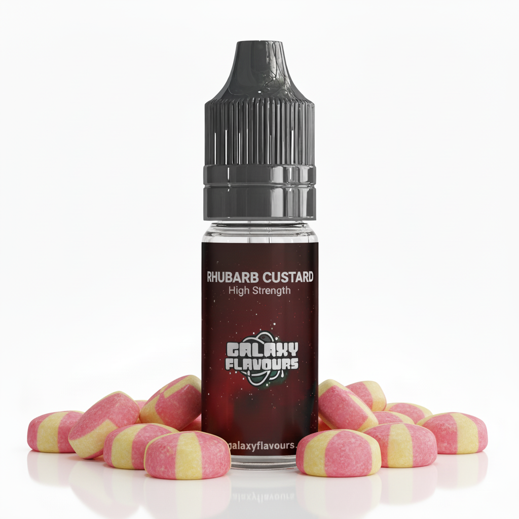 Rhubarb Custard Food Flavouring - Professional High Strength - 10ml