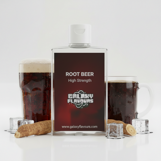Galaxy Flavours Root Beer Food Flavouring Concentrate – Professional High Strength, Vegan, Gluten-Free