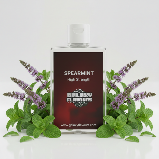 Galaxy Flavours Spearmint Food Flavouring Concentrate – Professional High Strength, Vegan, Gluten-Free