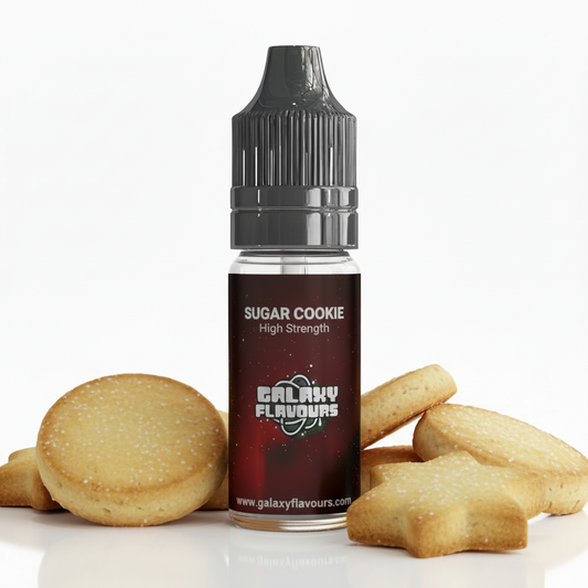 Galaxy Flavours Sugar Cookie Food Flavouring Concentrate 10ml – Professional High Strength, Vegan, Gluten-Free