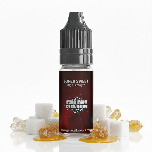 Galaxy Flavours Super Sweet Food Flavouring Concentrate 10ml – Professional High Strength, Vegan, Gluten-Free