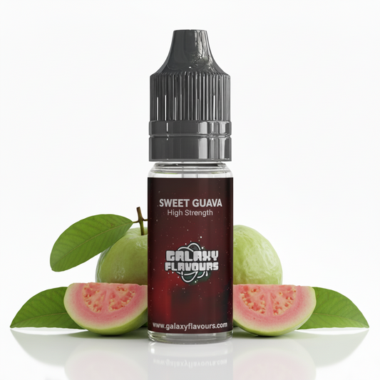 Galaxy Flavours Sweet Guava Food Flavouring Concentrate 10ml – Professional High Strength, Vegan, Gluten-Free